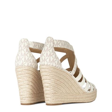 wedge michael kors shoes women|Michael Kors bradley canvas wedge.